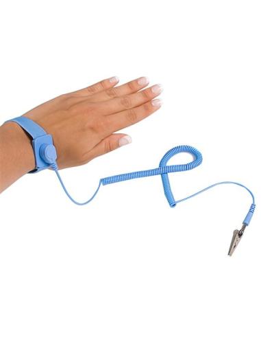 StarTech.com Pulsera Antiestatica con Cable a Tierra - Brazalete Antiestatico con Protección ESD