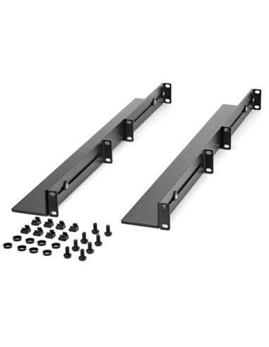 StarTech.com Carriles 1U de 19 pulgadas para Rack para Servidores con 4 Columnas - Profundidad Ajustable de 60,9cm a 91,4cm/24" 