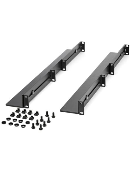 StarTech.com Carriles 1U de 19 pulgadas para Rack para Servidores con 4 Columnas - Profundidad Ajustable de 60,9cm a 91,4cm/24" 