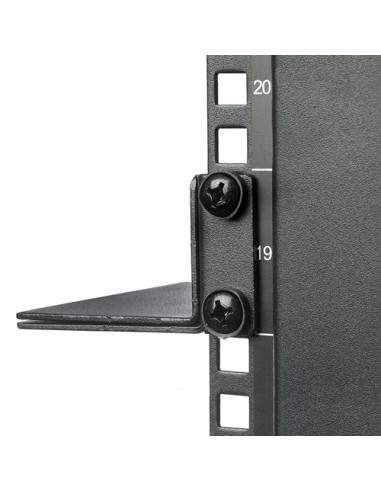 StarTech.com Carriles 1U de 19 pulgadas para Rack para Servidores con 4 Columnas - Profundidad Ajustable de 60,9cm a 91,4cm/24" 