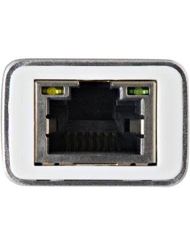 StarTech.com Adaptador de red USB-C a Gigabit - Plateado