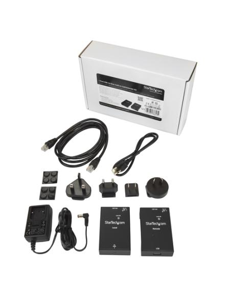 StarTech.com Extensor Alargador de 1 Puerto USB 2.0 por Cable Cat5 o Cat6 - 50m