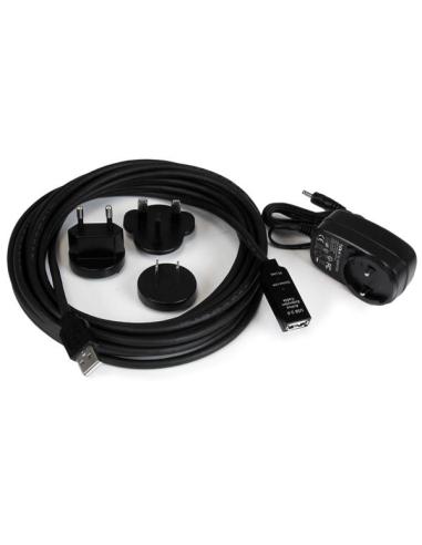 StarTech.com Cable USB 2.0 de Extensión Alargador Activo de 5 metros - Macho a Hembra