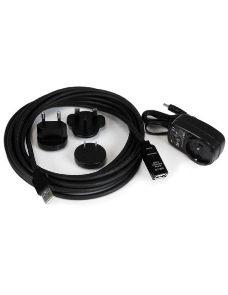 StarTech.com Cable USB 2.0 de Extensión Alargador Activo de 5 metros - Macho a Hembra