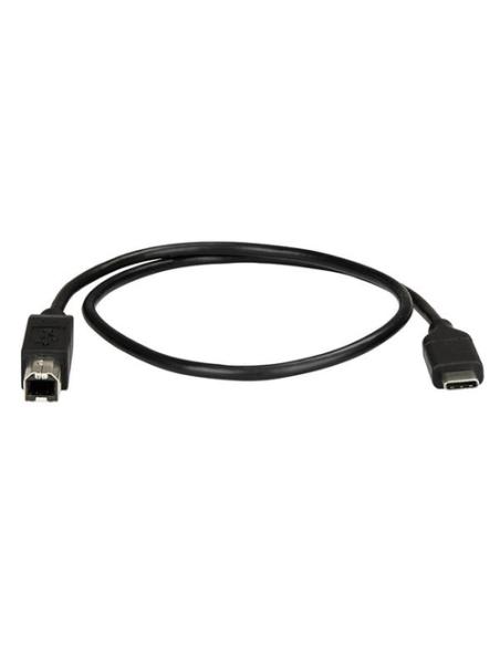 StarTech.com Cable de 50cm USB-C a USB-B de Impresora - Cable Adaptador USB Tipo C a USB B