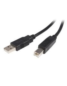 StarTech.com Cable USB de 50cm para Impresora - 1x USB A Macho - 1x USB B Macho - Adaptador Negro