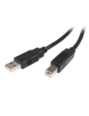 StarTech.com Cable USB de 50cm para Impresora - 1x USB A Macho - 1x USB B Macho - Adaptador Negro