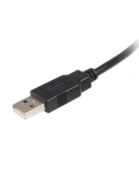 StarTech.com Cable USB de 50cm para Impresora - 1x USB A Macho - 1x USB B Macho - Adaptador Negro