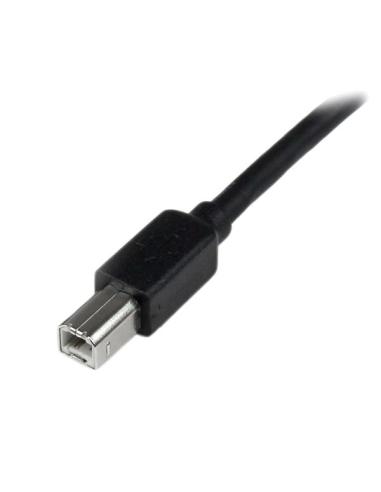 StarTech.com Cable 20 Metros 20m USB B Macho a USB A Macho Activo Amplificado USB 2.0 - Impresora