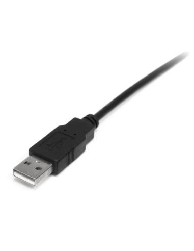 StarTech.com Cable USB de 1m para Cámara - 1x USB A Macho - 1x Mini USB B Macho - Adaptador Negro