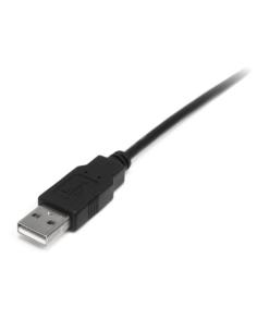 StarTech.com Cable USB de 2m para Cámara - 1x USB A Macho - 1x Mini USB B Macho - Adaptador Negro 2