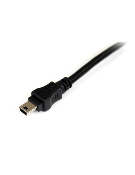 StarTech.com Cable de 1,8m USB 2.0 en Y para Discos Duros Externos - Cable Mini B a 2x USB A