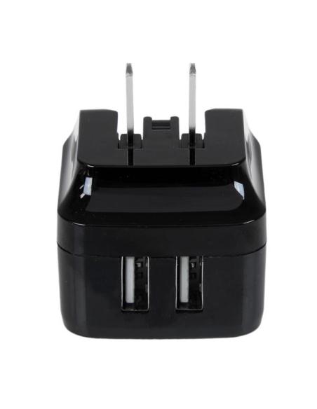 StarTech.com Cargador de Pared USB de 2 Puertos para Tablets Smartphones - Cargador de Alta Potencia para Viajes