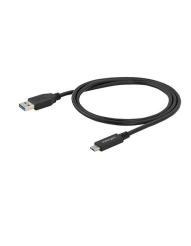 StarTech.com Cable de Carga y Sincronización USB-A a USB-C de 1m - Cable USB de 5Gbps - Cable de Datos USB-A a USB Tipo C - M/M 