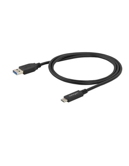 StarTech.com Cable de Carga y Sincronización USB-A a USB-C de 1m - Cable USB de 5Gbps - Cable de Datos USB-A a USB Tipo C - M/M 