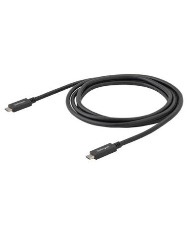 StarTech.com Cable de 0,5m USB-C a USB Type C de Carga - Cable USB Tipo C USBC USB 3.1 de 10Gbps