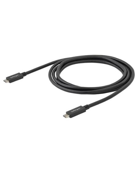 StarTech.com Cable de 0,5m USB-C a USB Type C de Carga - Cable USB Tipo C USBC USB 3.1 de 10Gbps