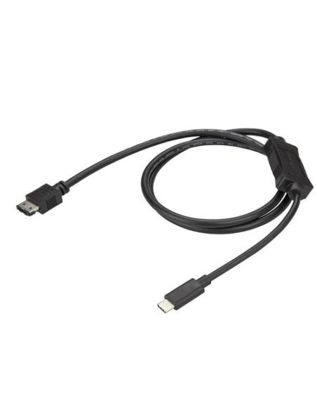 StarTech.com Cable de 1m Adaptador USB-C a eSATA - Cable Conversor USB Tipo C a eSATA - USB 3.0