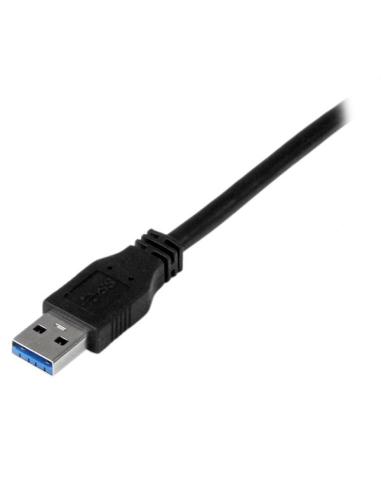 StarTech.com Cable Certificado 2m USB 3.0 Super Speed USB B Macho a USB A Macho Adaptador para Impresora - Negro