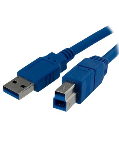 StarTech.com Cable USB 3.0 SuperSpeed de 1 metro - A Macho a B Macho