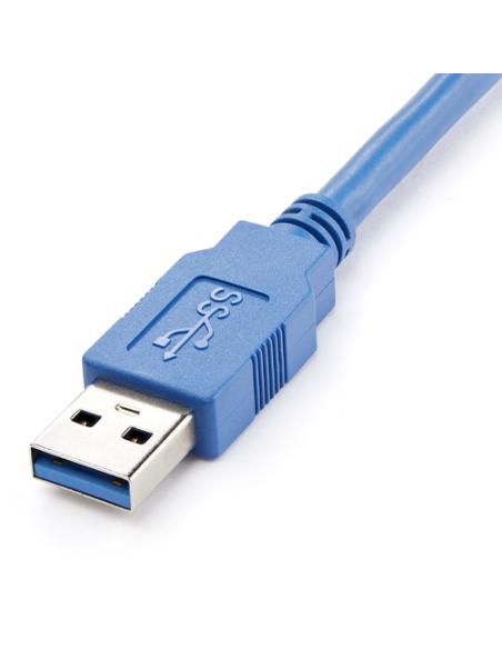 StarTech.com Cable de 1,5m Extensión Alargador USB 3.0 SuperSpeed Dock de Sobremesa - Macho a Hembra USB A