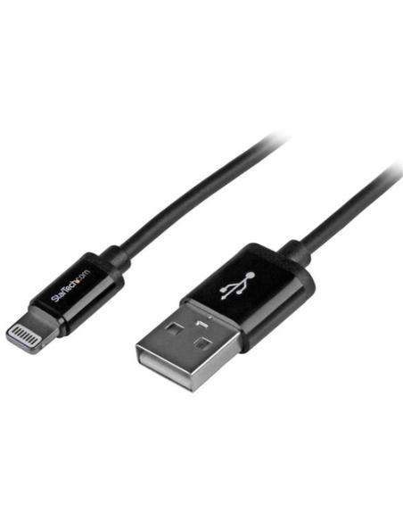 StarTech.com Cable Lightning a USB de 1m - Cable Cargador para iPhone / iPad / iPod - Cable de Carga Rápida - Certificación MFi 