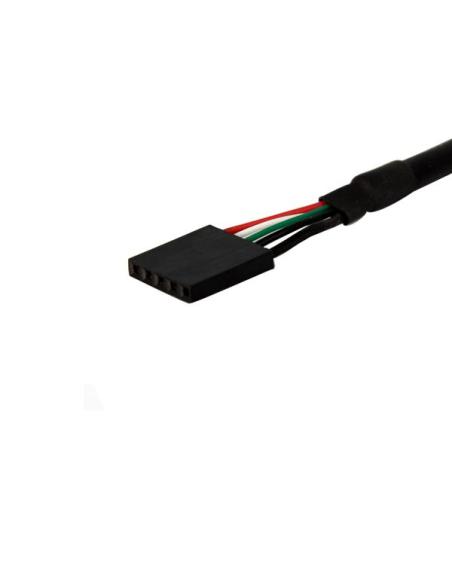 StarTech.com Cable de 30cm USB 2.0 para Montaje en Panel Conexión a Placa Base - Hembra USB A