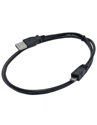 StarTech.com Cable Adaptador de 1m USB A Macho a Micro USB B Macho para Teléfono Móvil Carga y Datos - Negro