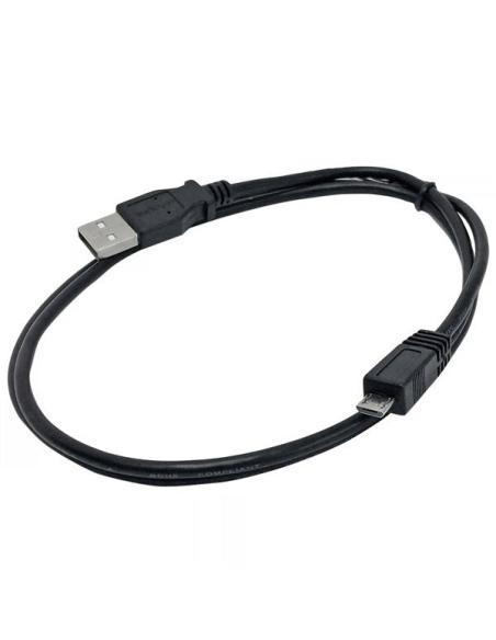 StarTech.com Cable Adaptador de 1m USB A Macho a Micro USB B Macho para Teléfono Móvil Carga y Datos - Negro