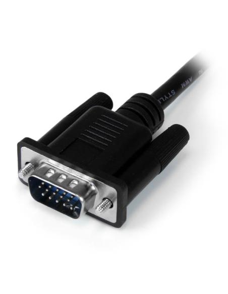 StarTech.com Adaptador VGA a HDMI con audio y alimentación USB – Conversor VGA a HDMI portátil – 1080 p