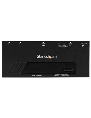 StarTech.com Switch HDMI de 2 Puertos con Conmutado Automático y Prioritario - 1080p