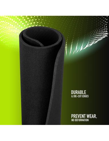 NGS MOUSE-1080 alfombrilla para ratón Alfombrilla de ratón para juegos Negro