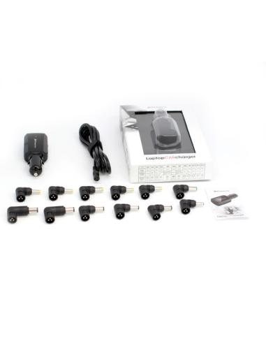Phoenix Technologies PHLAPTOPCARCHARGER cargador de dispositivo móvil Teléfono móvil, MP3, MP4, Portátil, Smartphone, Tableta Ne