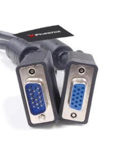 Phoenix Technologies 5m VGA cable VGA VGA (D-Sub) Negro