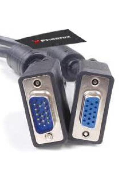 Phoenix Technologies 15m VGA cable VGA VGA (D-Sub) Negro