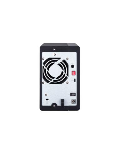 QNAP TR-002 caja para disco duro externo Carcasa de disco duro/SSD Negro 2.5/3.5"