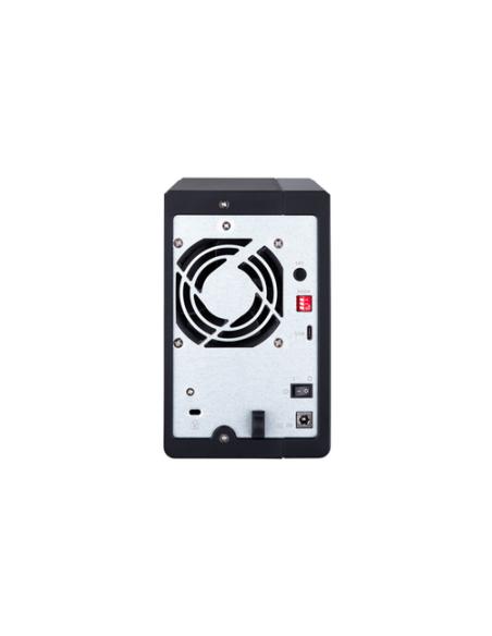 QNAP TR-002 caja para disco duro externo Carcasa de disco duro/SSD Negro 2.5/3.5"