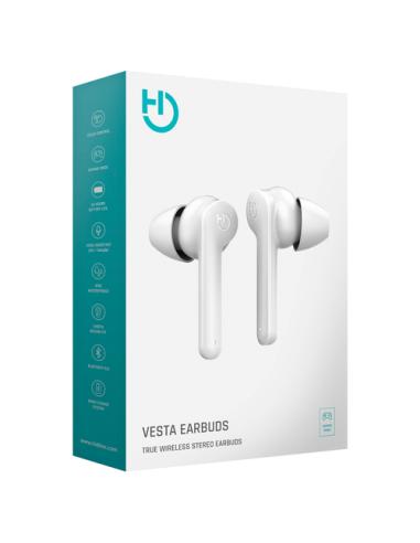 Hiditec Vesta Auriculares Inalámbrico Dentro de oído Bluetooth Blanco