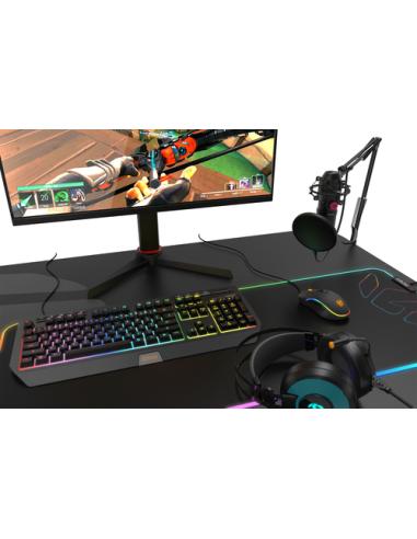 Krom Kapsule Negro Micrófono para PC