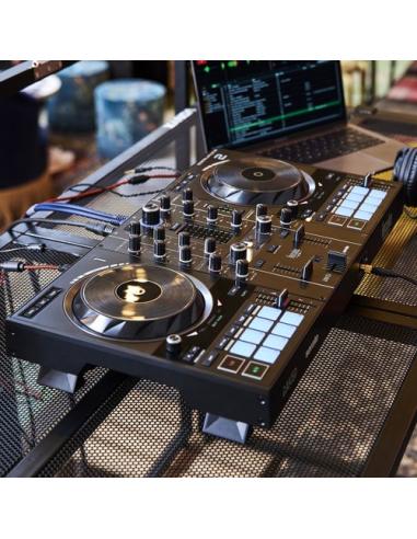 Hercules Inpulse 500 DVS (Sistema de vinilo digital) para scratch digital Negro