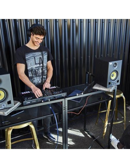 Hercules Inpulse 500 DVS (Sistema de vinilo digital) para scratch digital Negro