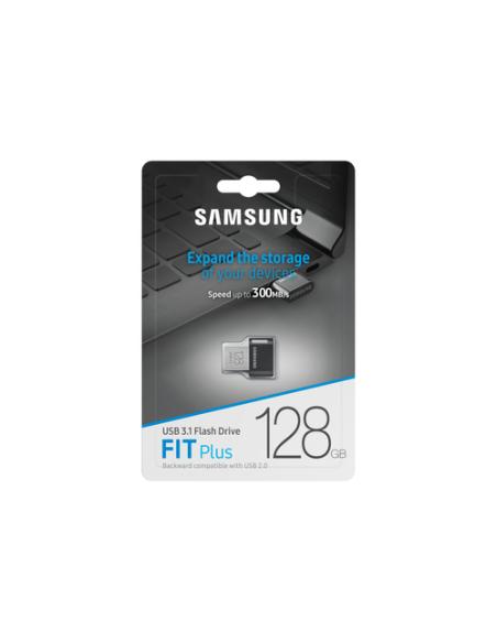 Samsung MUF-128AB unidad flash USB 128 GB USB tipo A 3.2 Gen 1 (3.1 Gen 1) Gris, Plata