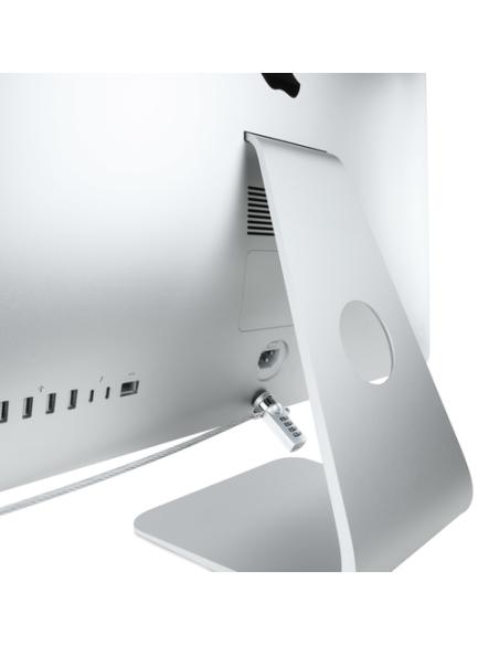 TooQ TQCLKC0015 cable antirrobo Plata 1,5 m