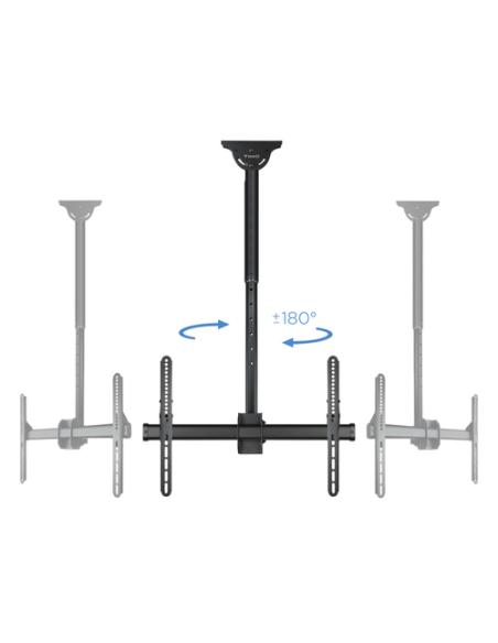 TooQ LPCE1170TSLI-B soporte para pantalla de señalización 177,8 cm (70") Negro