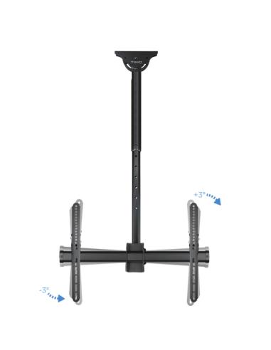TooQ LPCE1170TSLI-B soporte para pantalla de señalización 177,8 cm (70") Negro