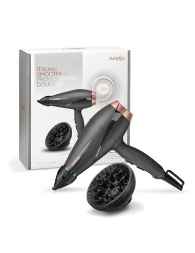 BaByliss Smooth Pro 2100 secador 2100 W Negro, Oro rosado