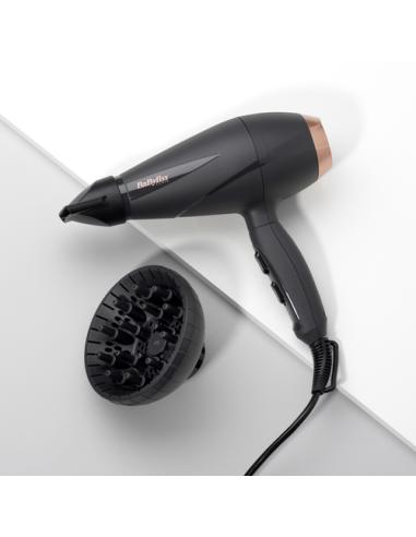 BaByliss Smooth Pro 2100 secador 2100 W Negro, Oro rosado