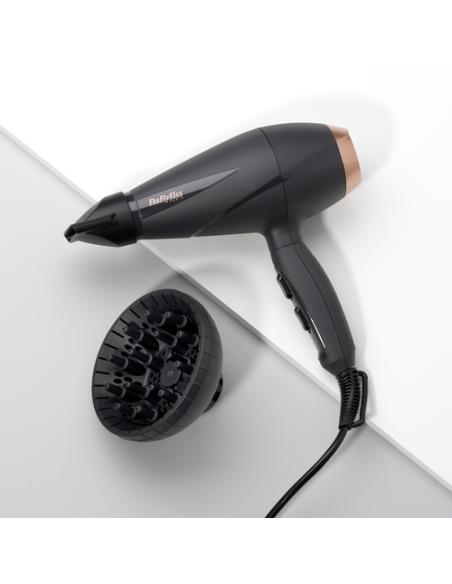 BaByliss Smooth Pro 2100 secador 2100 W Negro, Oro rosado