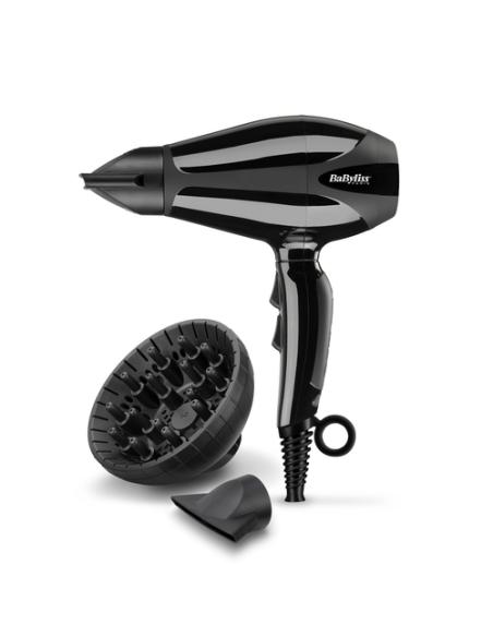 BaByliss Compact Pro 2400 secador 2400 W Negro