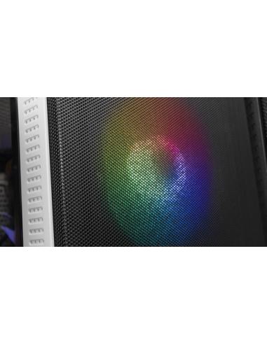 Mars Gaming MCZW, Caja PC Compacta Premium, MicroATX, Panel+Frontal Mesh, Blanco